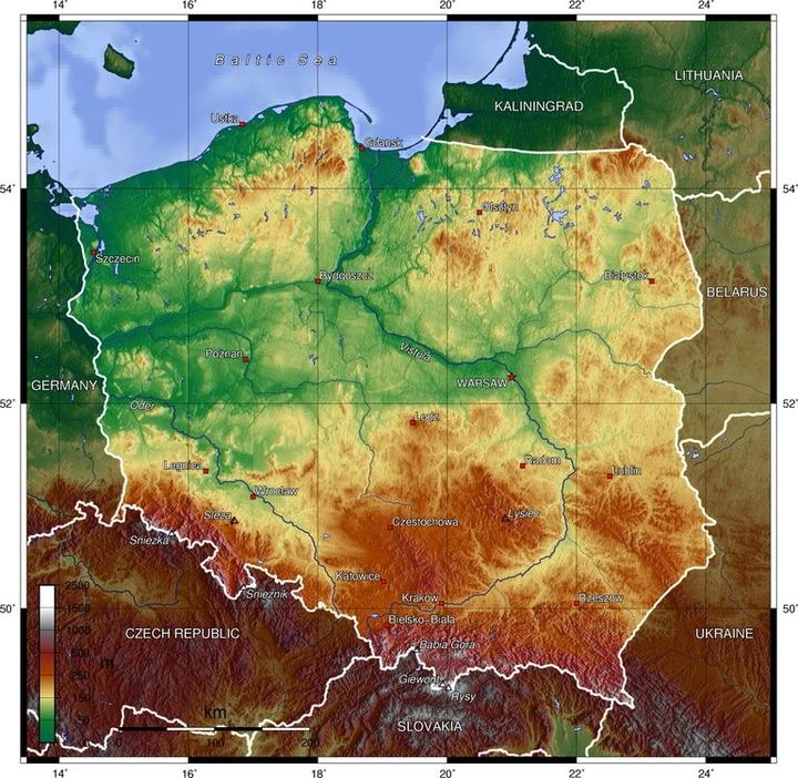 Powierzchnia Polski