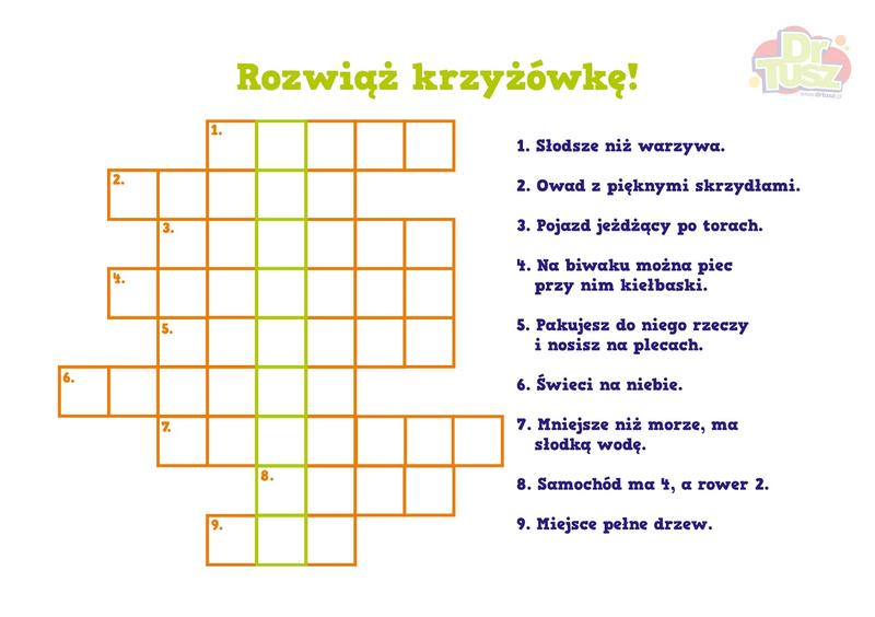 Typy krzyżówek