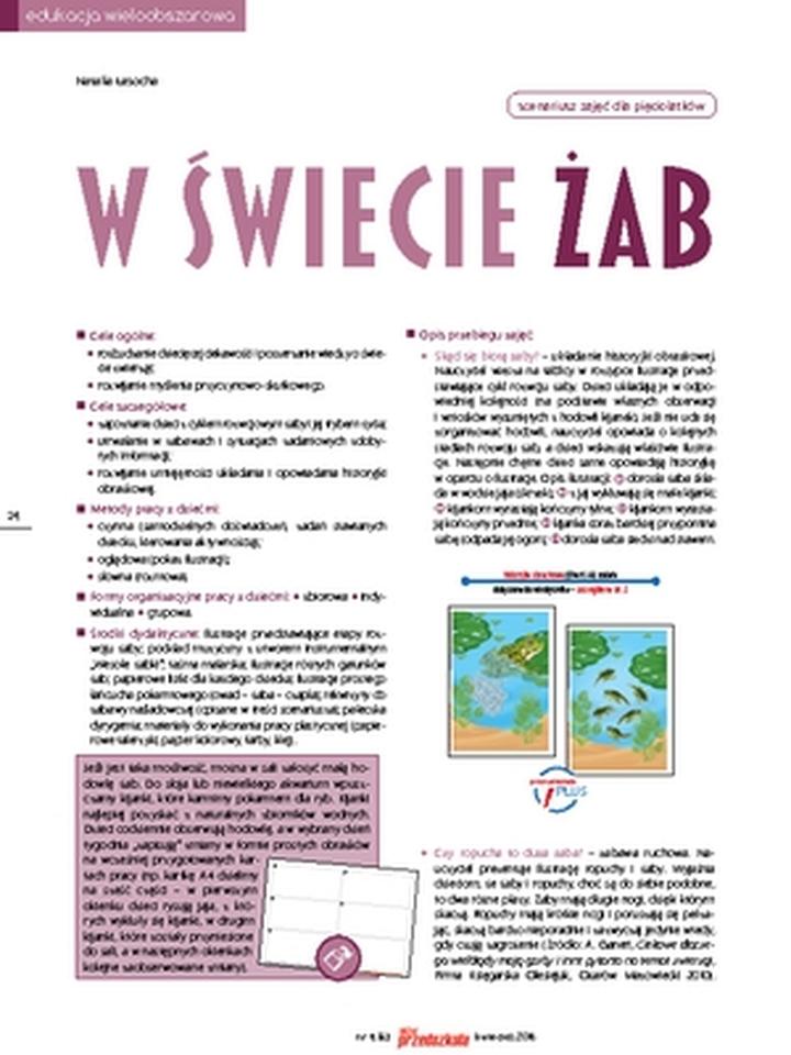Scenariusz Dnia Żaby
