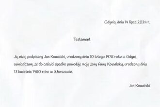 Testament wzajemny małżonków – jak stworzyć idealny dokument? Praktyczne wzory i porady