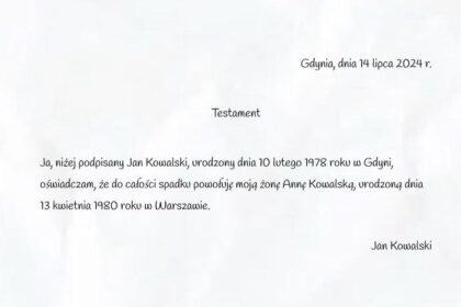Testament wzajemny małżonków – jak stworzyć idealny dokument? Praktyczne wzory i porady