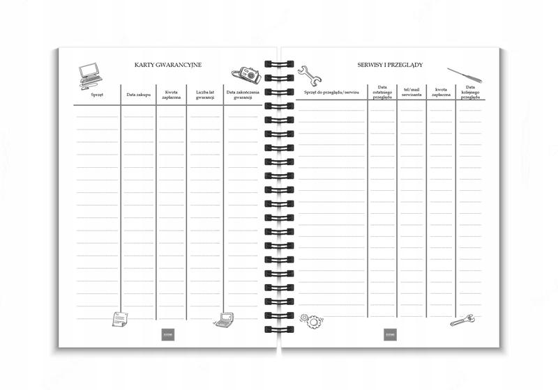 Planer wydatków PDF