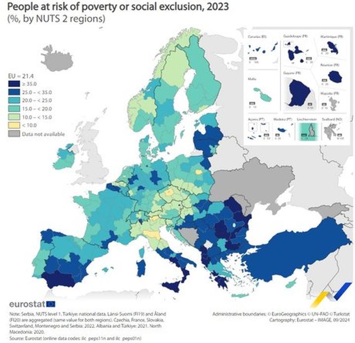 Najbiedniejsze kraje Europy: aktualny ranking ubóstwa, który wstrząsa światem