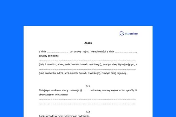 Szybki przewodnik: Jak przygotować aneks do umowy najmu przy zmianie najemcy w 2 krokach