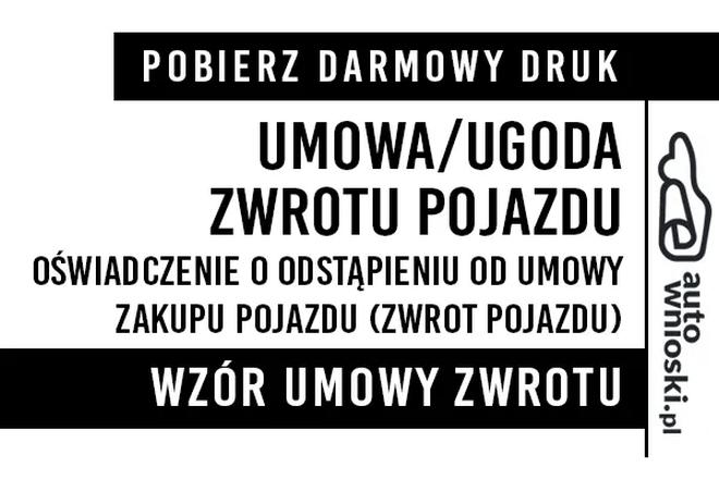 Wypełnienie umowy zwrotu