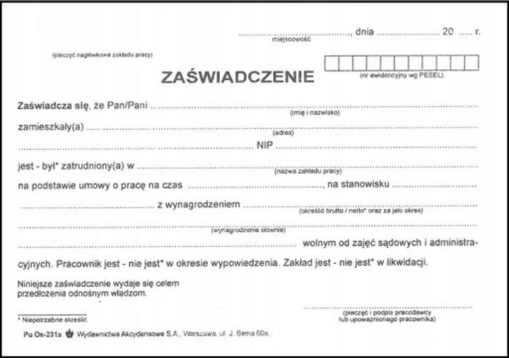 Jak napisać zaświadczenie o zatrudnieniu na umowę zlecenie? Wzór i porady