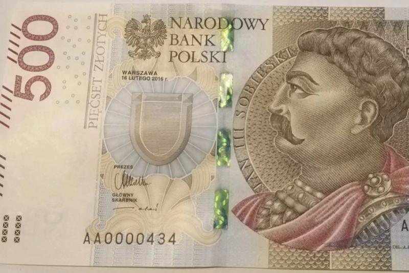 Kolekcjonerskie banknoty 500 zł