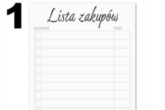 Jak stworzyć tygodniową listę zakupów spożywczych? Oszczędź czas i pieniądze