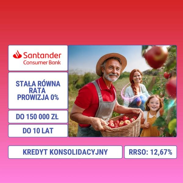 Kredyt konsolidacyjny Santander – jak połączyć raty i obliczyć nową miesięczną płatność?